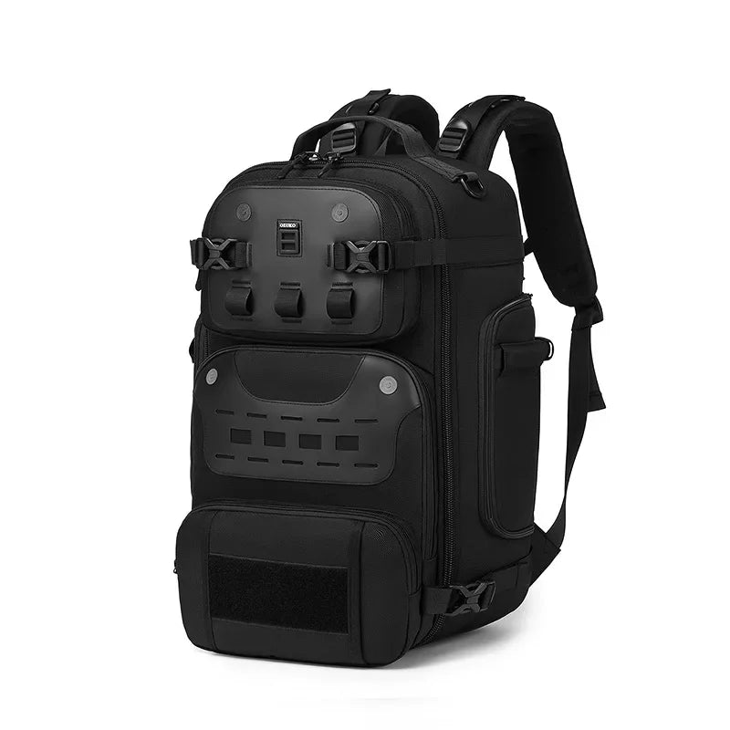 Ozuko 20inch Men Backpack Outdoor Travel Pack Male Luggage Multifunctional Backpack Large Waterproof 15.6Laptop Men Bag Mochila
