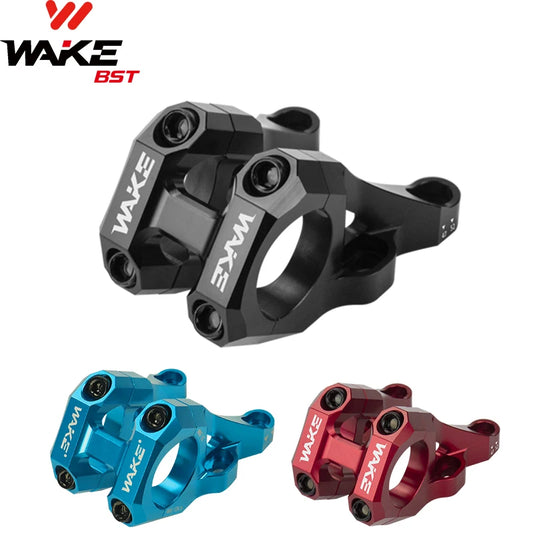 Wake DH/AM/FR MTB Bike Stem CNC Aluminum Alloy Downhill Bicycle DIRECT MOUNT STEM Handlebar 31.8mm for BMX Cycling Ultralight
