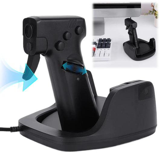 Gun Style Gaming Mouse Ergonomic Fps Shooting Vertical Grip E-Sports Mouse Eating Chicken Mouse for Shooting Games Accessories