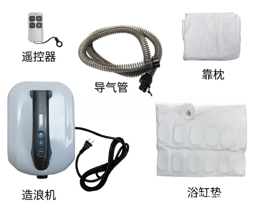 Hot Summer Electric Bathtub Bubble Massage Mat Waterproof Anti-slip Body Spa Air Bubble Bath Massage New Arrival