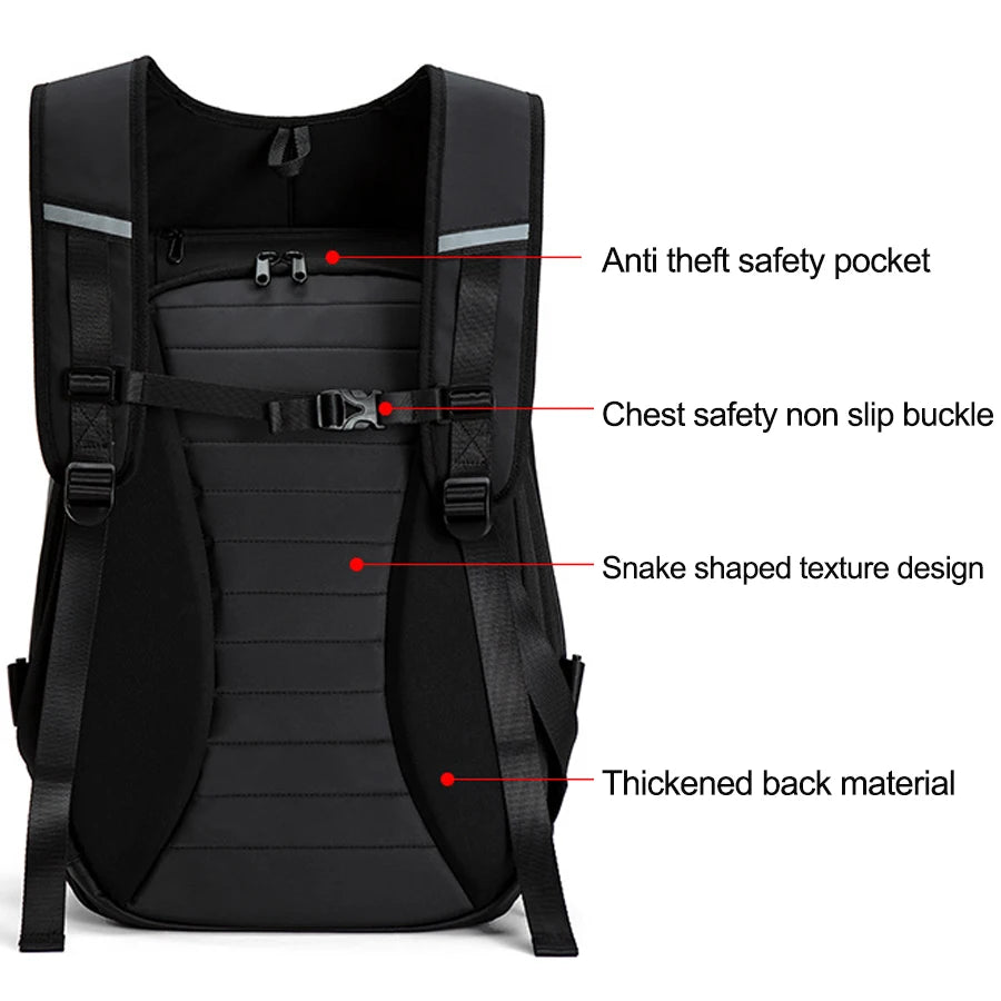 Led Backpack with Programmable Full Color Screen, Birthday Gift Men/Women, Motorcycle Helmet bag Waterproof Shoulder Travel Back