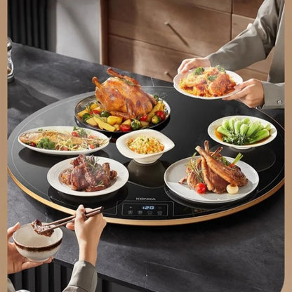 Food insulation board Electric Warming Tray Warmer Plate multi-function heating board foldable insulation