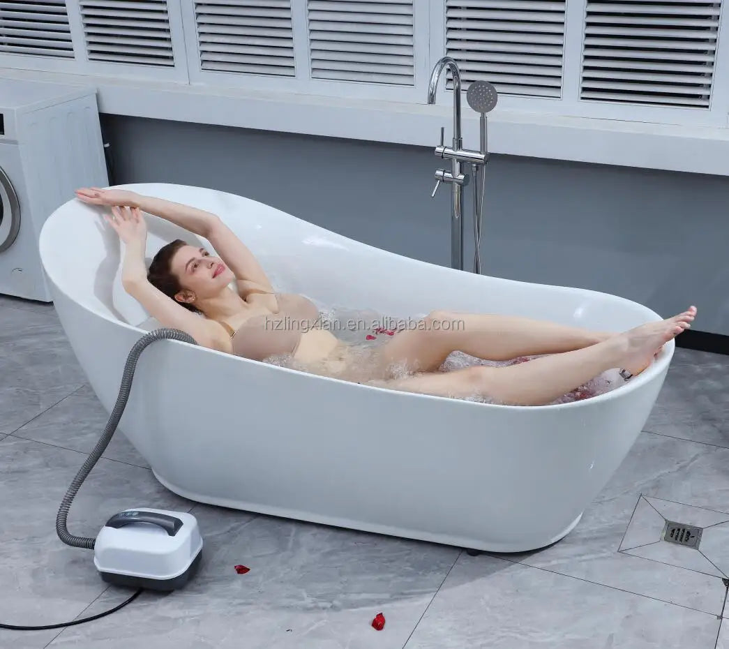 Hot Summer Electric Bathtub Bubble Massage Mat Waterproof Anti-slip Body Spa Air Bubble Bath Massage New Arrival