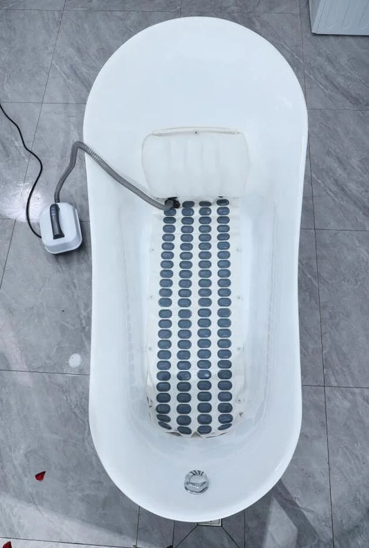 Hot Summer Electric Bathtub Bubble Massage Mat Waterproof Anti-slip Body Spa Air Bubble Bath Massage New Arrival