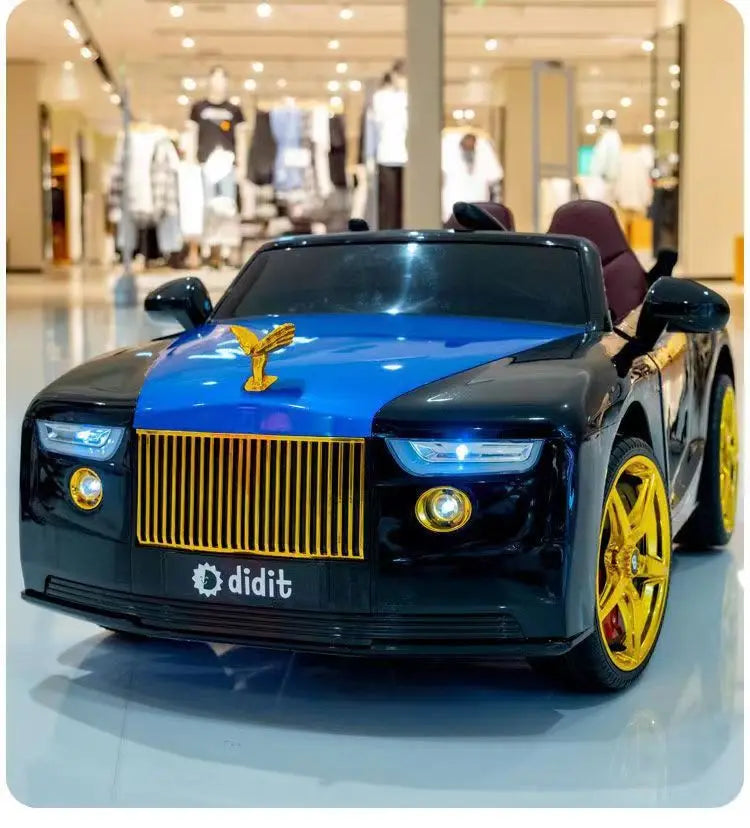 High Quality 1-6 Year Old Children's Electric 4-Wheel Rechargeable Battery Remote-Controlled Children Ride On Toy Car With Music