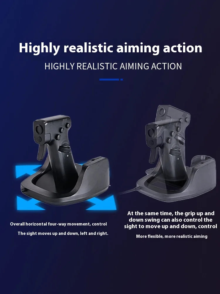 Gun Style Gaming Mouse Ergonomic Fps Shooting Vertical Grip E-Sports Mouse Home Gaming Wired E-Sports Csog Eating Chicken Mouse