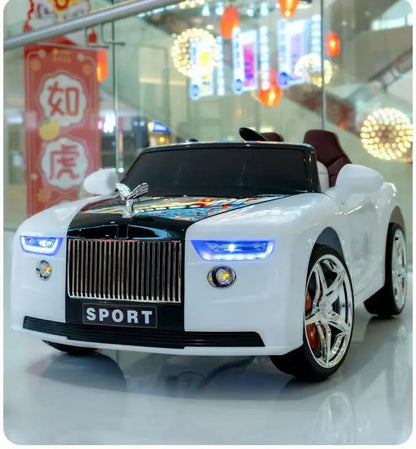 High Quality 1-6 Year Old Children's Electric 4-Wheel Rechargeable Battery Remote-Controlled Children Ride On Toy Car With Music