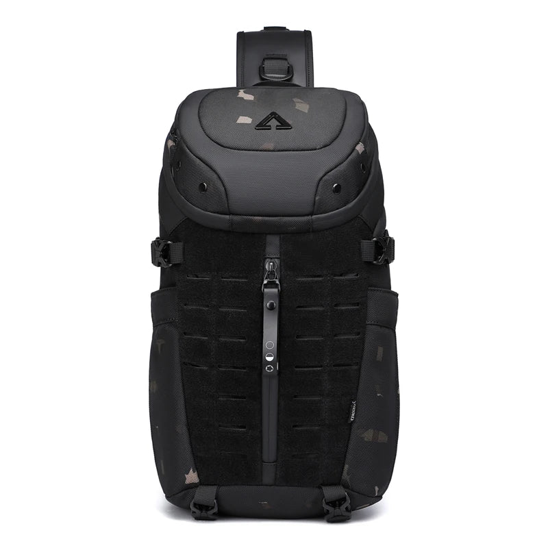 OZUKO Large Capacity Men Shoulder Bag Waterproof Sling Crossbody Bags for Man Short Trip Messenger Bag Fashion Quality Chest Bag