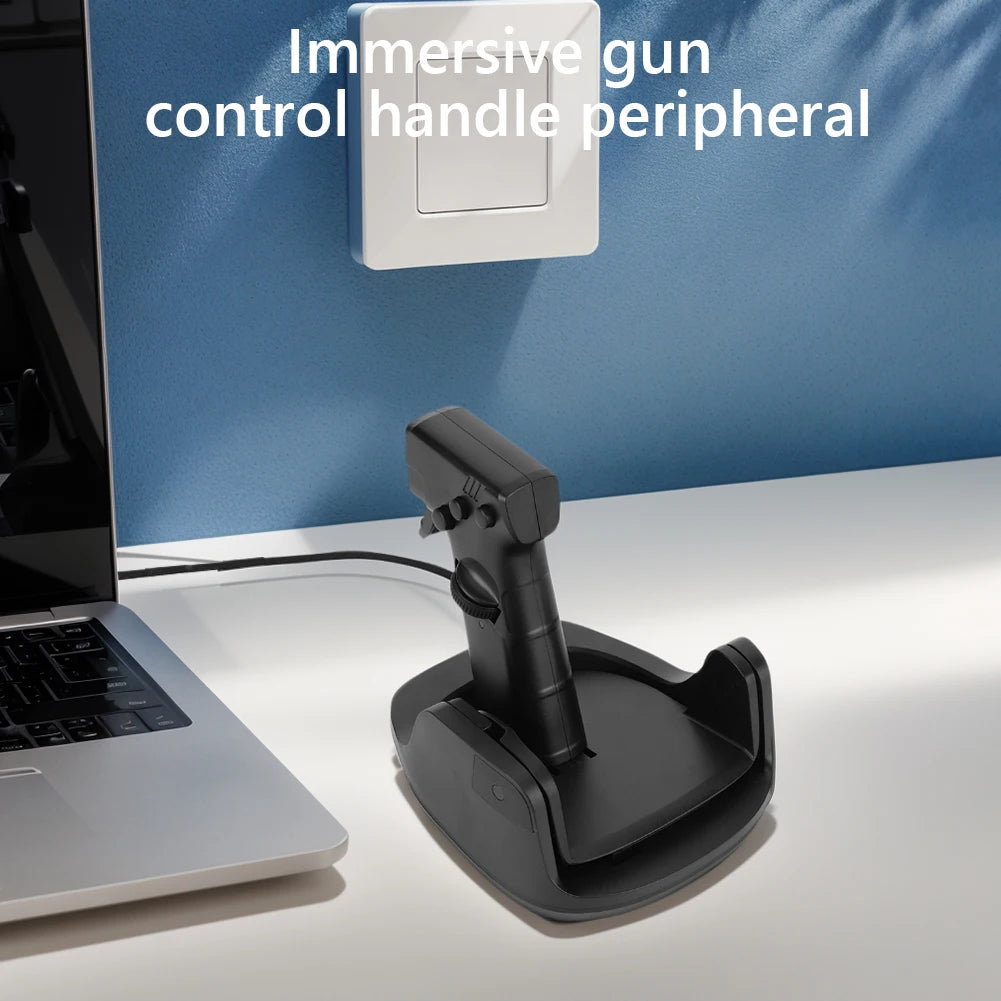 Gun Style Gaming Mouse Ergonomic Fps Shooting Vertical Grip E-Sports Mouse Eating Chicken Mouse for Shooting Games Accessories