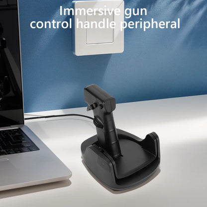 Gun Style Gaming Mouse Ergonomic Fps Shooting Vertical Grip E-Sports Mouse Eating Chicken Mouse for Shooting Games Accessories